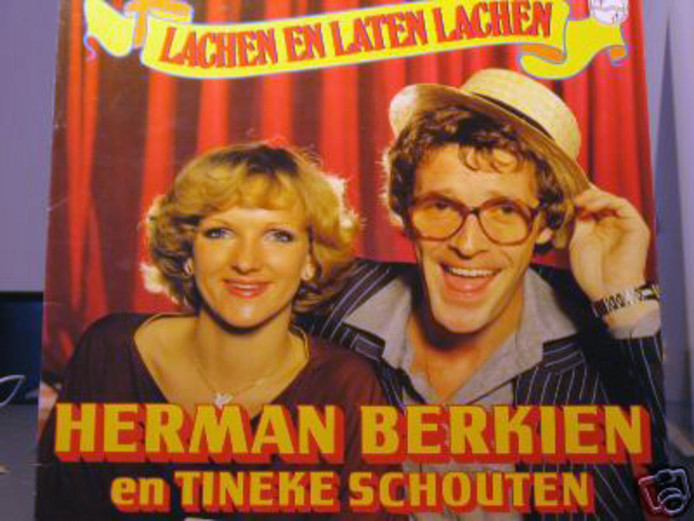 Met Herman Berkien in 'Lachen en laten lachen'.